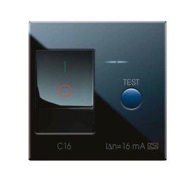 Interruttore automatico magnetotermico differenziale 1P+N 16A 10mA 2 moduli Ave Life 442062X16