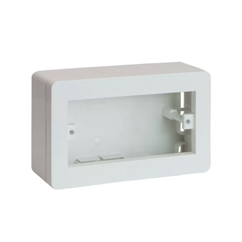 Scatola Esterna Ave 4 moduli Bianca con fondo 44SC04