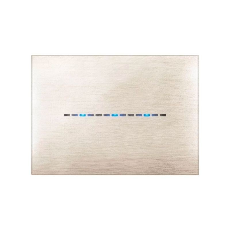 Placca YoungTouch Ave per sistema 44 colore BEIGE SPA.3D a 3 comandi 44PJTC3BEG/3D