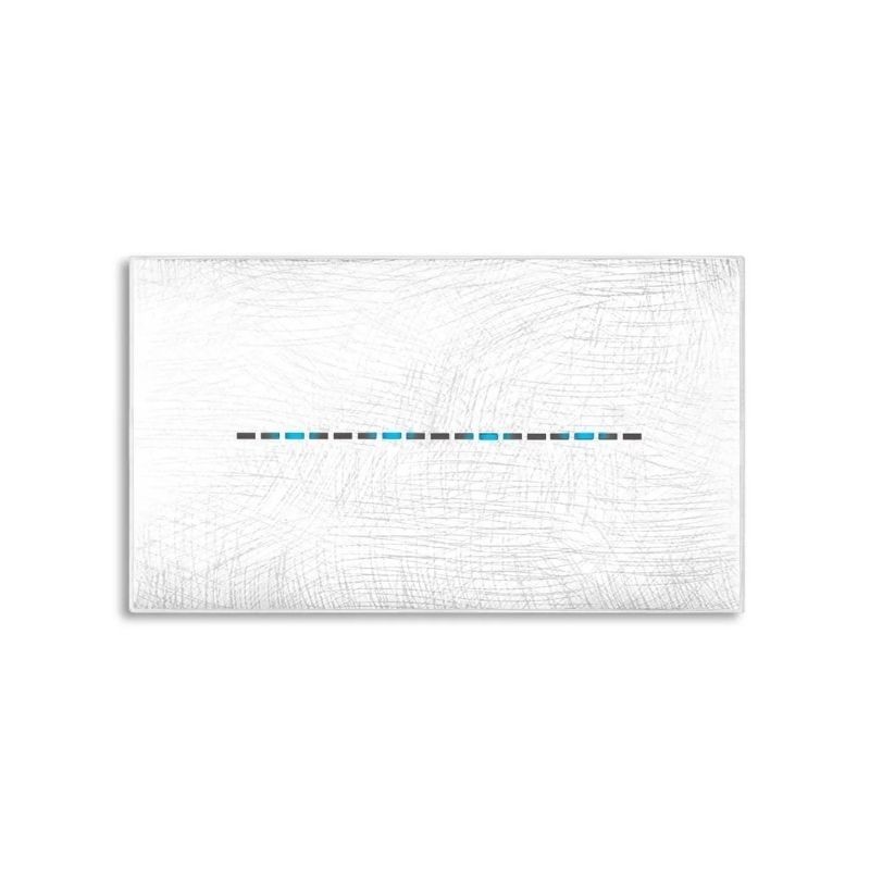 Placca YoungTouch Ave per sistema 44 colore BIANCO 3D 4 comandi 44PJTC4B/3D