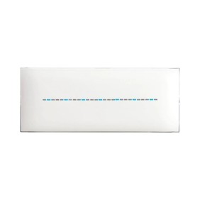 Placca YoungTouch Ave per sistema 44 colore BIANCO 7 comandi 44PJTC7B