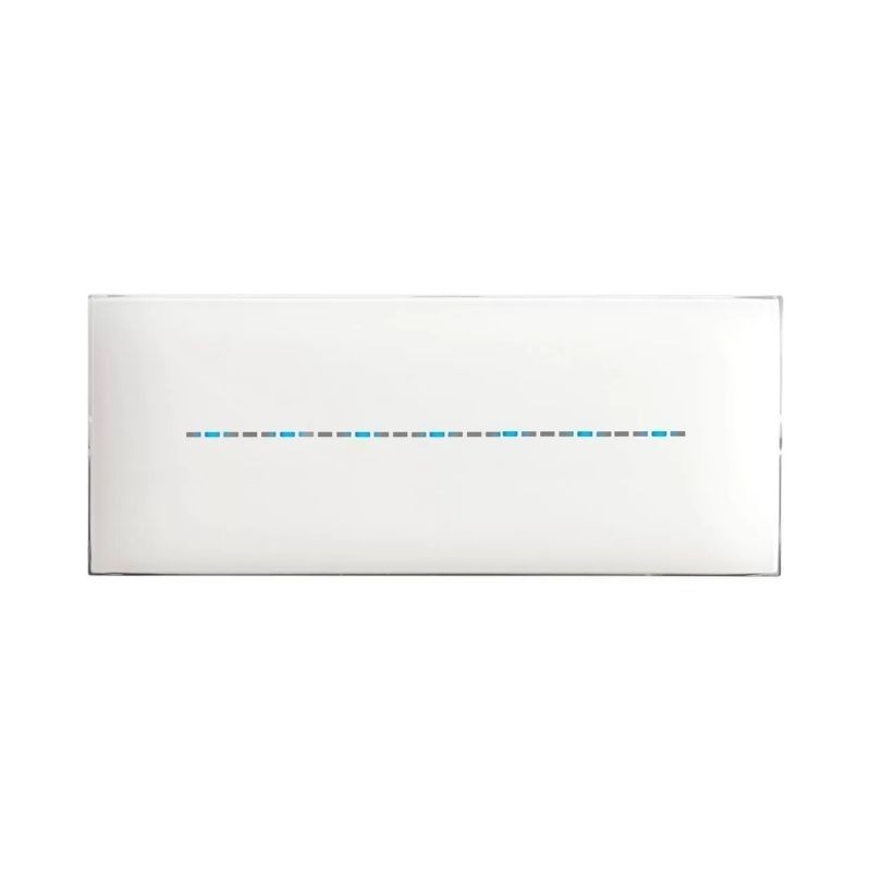 Placca YoungTouch Ave per sistema 44 colore BIANCO 7 comandi 44PJTC7B