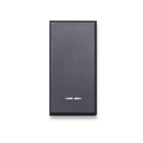 Deviatore Serie Ave Tekla 445002 1P 16A  illuminabile  tasto intercambiabile