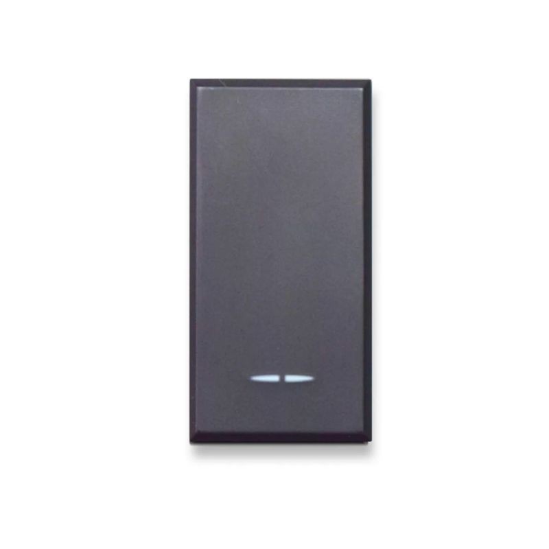 Deviatore Serie Ave Tekla 445002 1P 16A  illuminabile  tasto intercambiabile