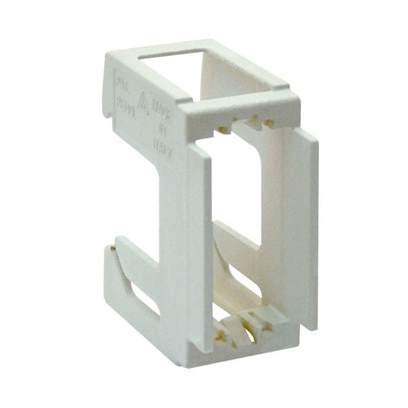 Supporto Ave Sistema 44 per installazione di 1 frutto su barra din 53/44