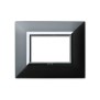 Placca Ave "Zama44" Grigio Tekla 3 moduli 44P93GTK