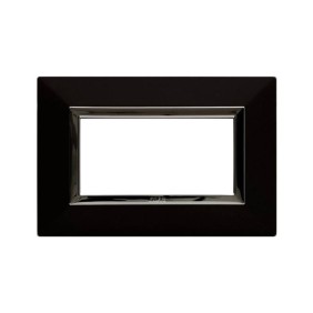 Placca Ave "Zama44" Grigio Tekla 4 moduli 44P94GTK