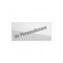 Placca Ave VeraTouch 44PVTC4BL/XX - Placca VeraTouch Bianco personalizzabile 4 moduli