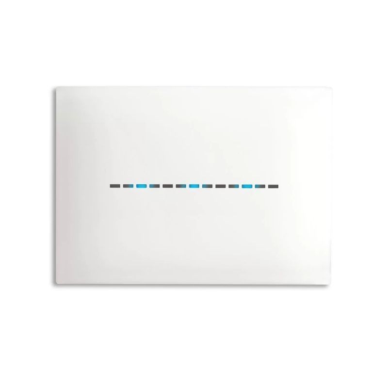 Placca Ave Touch Ave per sistema 44 colore BIANCO Totale a 3 comandi 44PJTC3BT