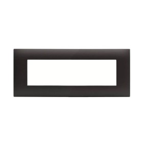 Placca Ave Young Sistema 44 colore Grigio Tekla 7 Moduli 44PJ07GTK