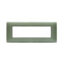 Placca Ave Young Sistema 44 colore Salvia 7 Moduli 44PJ07SAL