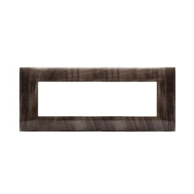 Placca Ave Young Sistema 44 colore Onice 3D 7 Moduli 44PJ07ONC/3D