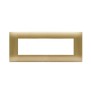 Placca Young Ave per sistema 44 colore Oro 7 posti 44PJ07GOLD