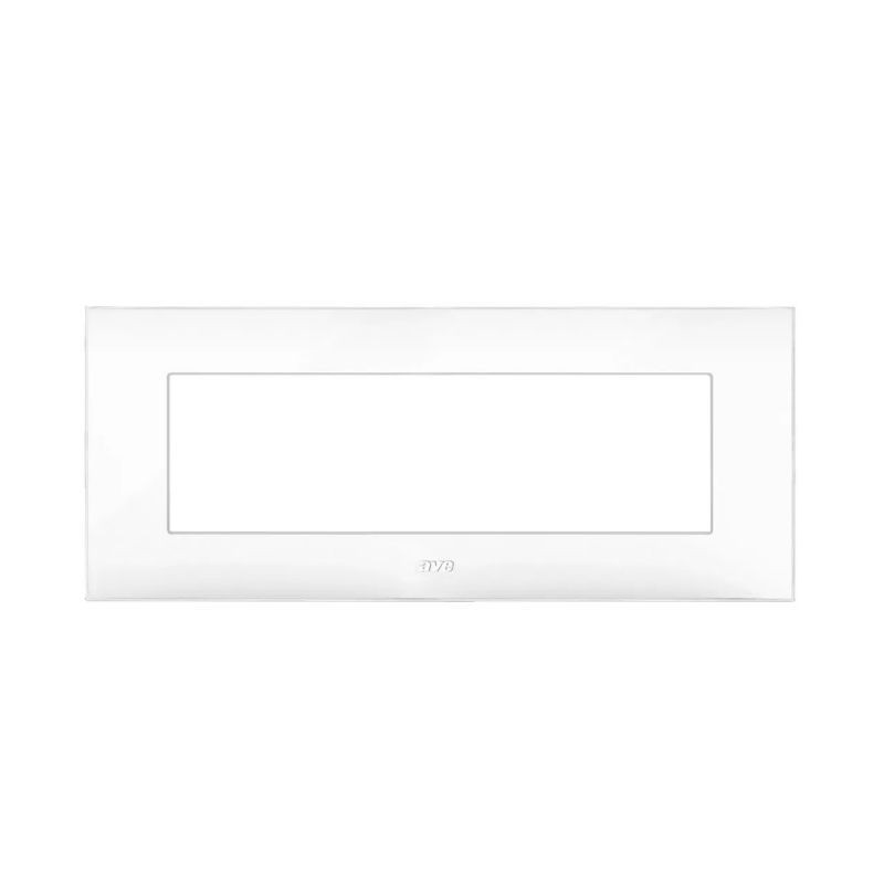 Placca Ave Young Sistema 44 colore Bianco 7 Moduli 44PJ07B