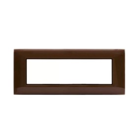 Placca Ave Young Sistema 44 colore AVANA 7 Moduli 44PJ07AVN