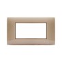 Placca Ave Young Sistema 44 colore Sabbia 4 Moduli 44PJ04SA