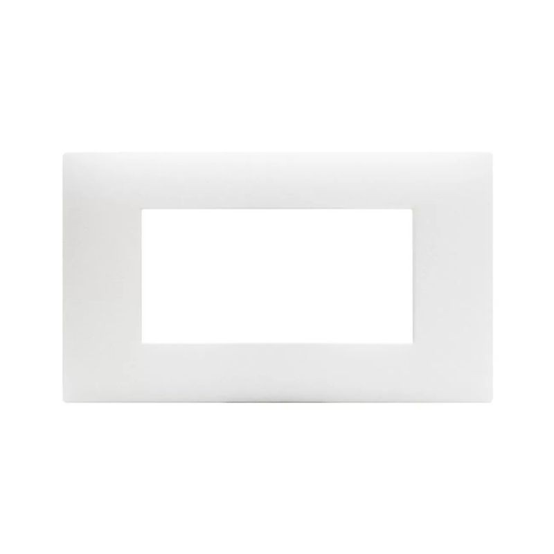 Placca Ave Young Sistema 44 colore Gesso 4 Moduli 44PJ04GSO