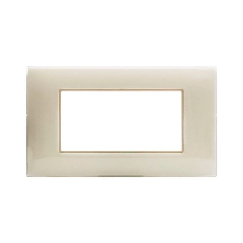 Placca Ave Young Sistema 44 colore Avorio 4 moduli 44PJ04AVR