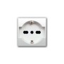 Presa schuko bipasso Ave Domus Sistema 44 441090/15TS