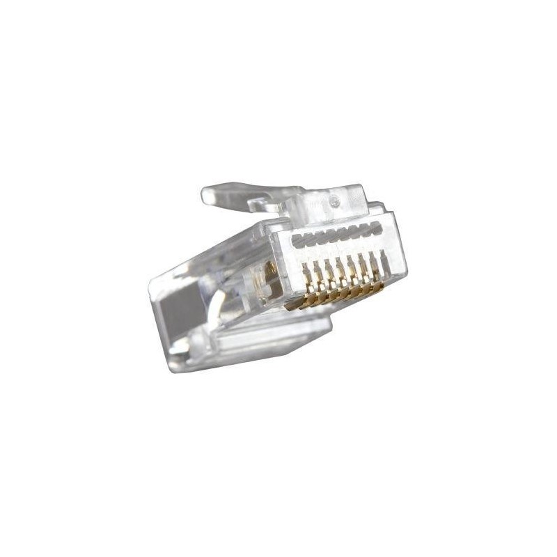 Spina modulare 88 c. RJ45 FTP passante cat.6 schermata Fanton 23729P