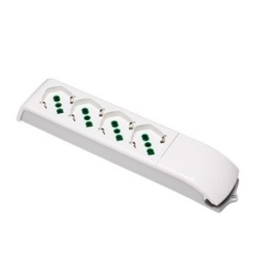 Multipresa Fido 4 prese senza cavo Fanton 410130