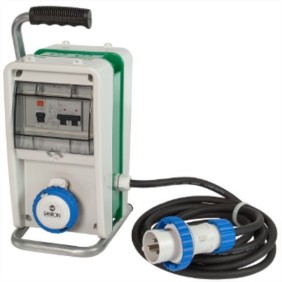 Quadro EOLO ASC IP65 con cavalletto e cavo 4 metri Fanton 74305