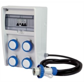 Quadro ULISSE 250 ASC IP65 4CEE con cavo 4 mt Fanton 74320