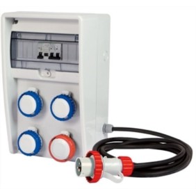 Quadro ULISSE 250 ASC IP65 3+1 CEE con cavo 4 mt Fanton 74323