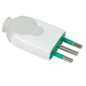 Spina S11 Smontabile 2P+T 10A Bicò Fanton 80010