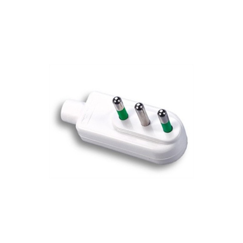 Spina a squadra italiana 2P+T 10A ribassata Fanton 80030