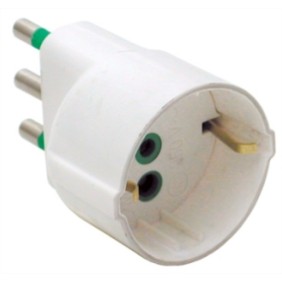 Presa Adattatore spina italiana presa italotedesca Fanton 82130