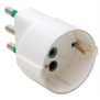 Presa Adattatore spina italiana presa italotedesca Fanton 82130
