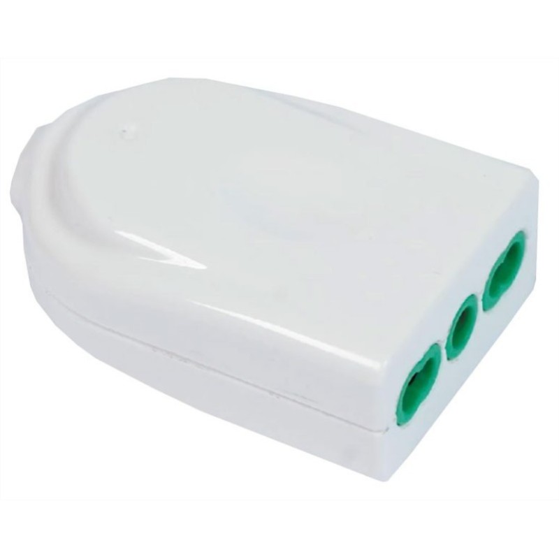 Presa P11 dritta 10A bianca Fanton 82560-E