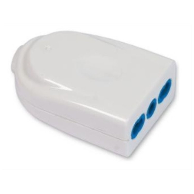 Presa dritta bipolare 2P+T 16A bianca Fanton 82570-E