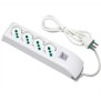 Multipresa Fido 4 prese con cavo e interruttore Fanton 4101004