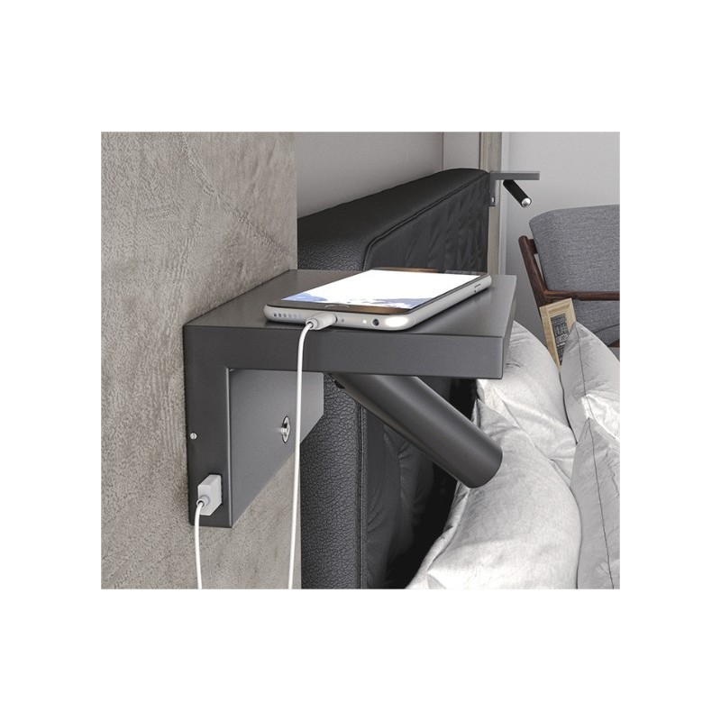 Applique decorativa BEAM a led orientabile 5W Beneito Faure 3958 applicazione