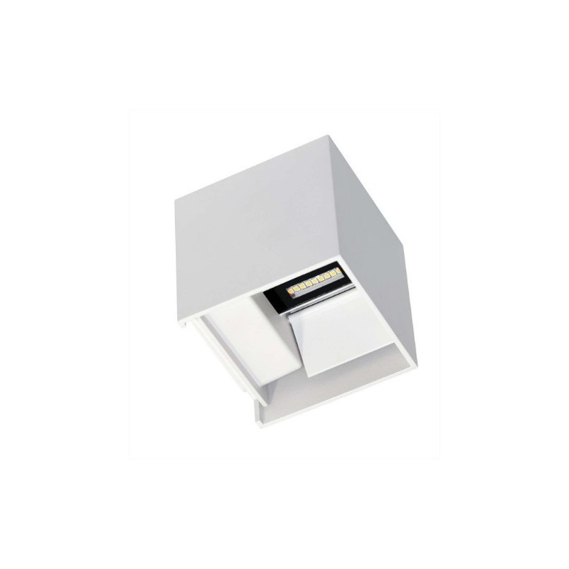 Proiettore Led da esterno quadrato LEK 6.8W 3000k Bianco Beneito Faure 3983