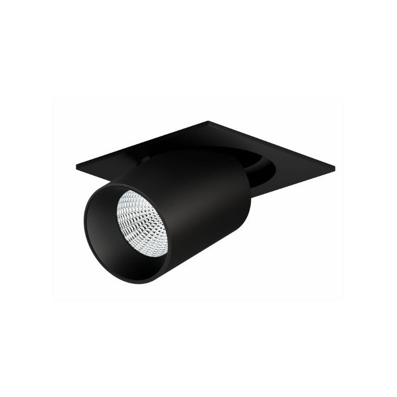 Fotoproiettore OXO led da incasso orientabile 15W Switch Nero Beneito Faure 4460