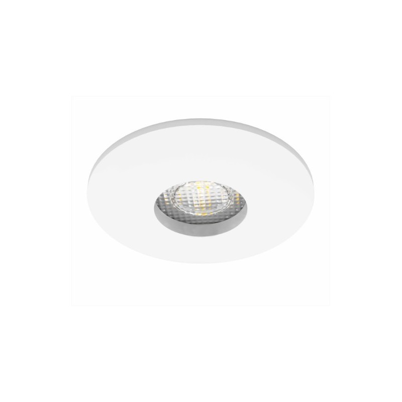 Anello tondo da incasso ROK per lampadine G5.3 bianco Beneito Faure 4755