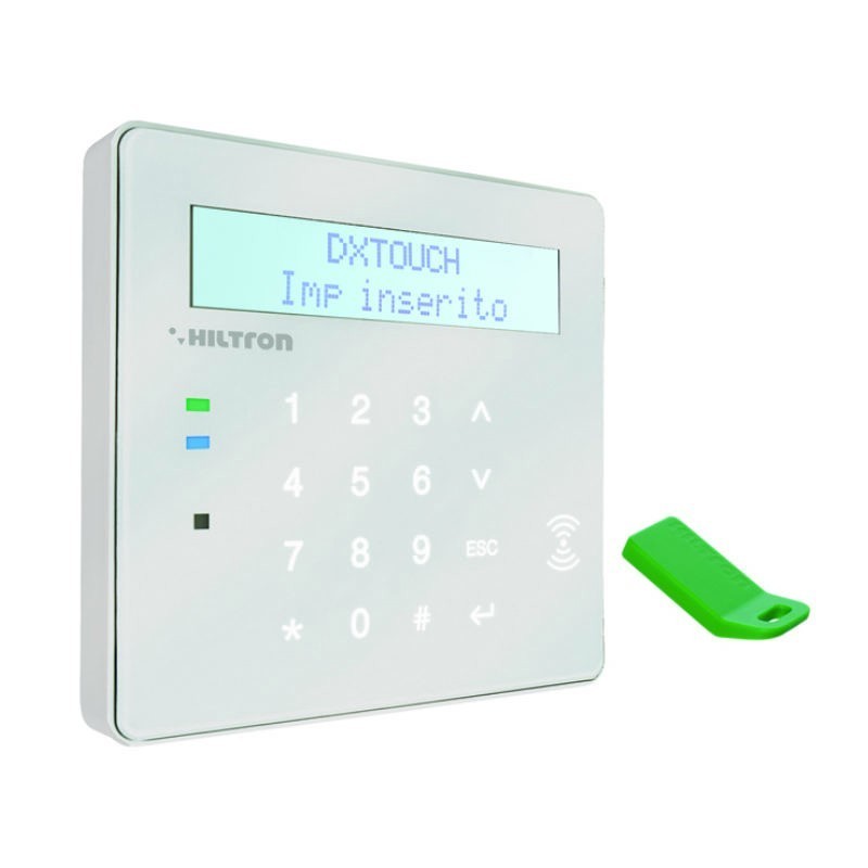 Kit antifurto con centrale Power 8 e console touch Hiltron KITPOWER touch