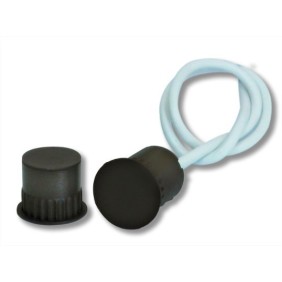 Contatto magnetico ad incasso su porte Serie XM marrone Hiltron XM56M