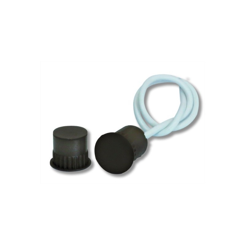 Contatto magnetico ad incasso su porte Serie XM marrone Hiltron XM56M