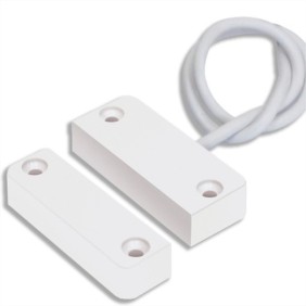 Contatto magnetico porte e finestre Serie XM bianco Hiltron XM58