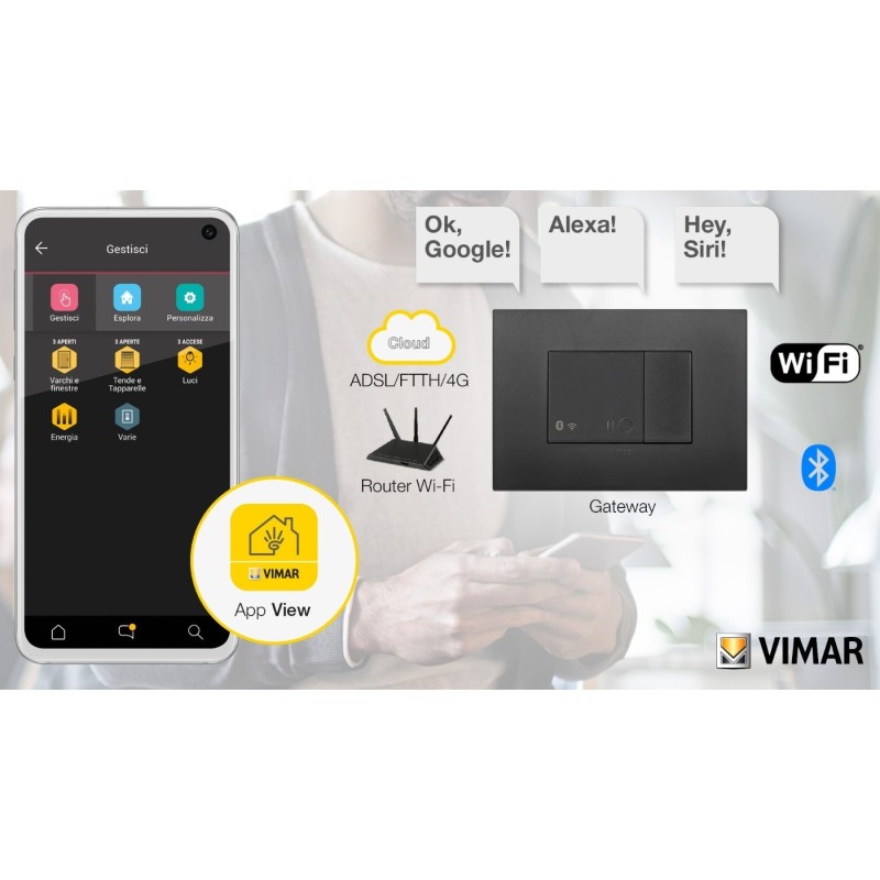 Gateway connesso IoT 2M  Vimar Arke 19597