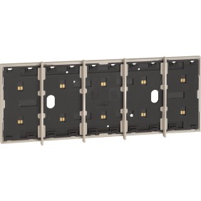 Frame elettrificato Living now 4 moduli bianco Bticino KW8104