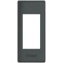Placca per installazione su profilati 1P antracite Bticino LND4811AR