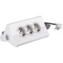 Multipresa con 2 USB e 3 prese standard 1016A Bticino S3713DBU