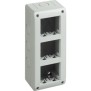 Custodia Verticale IP40 base e coperchio 2+2+2 moduli Bticino 25406V