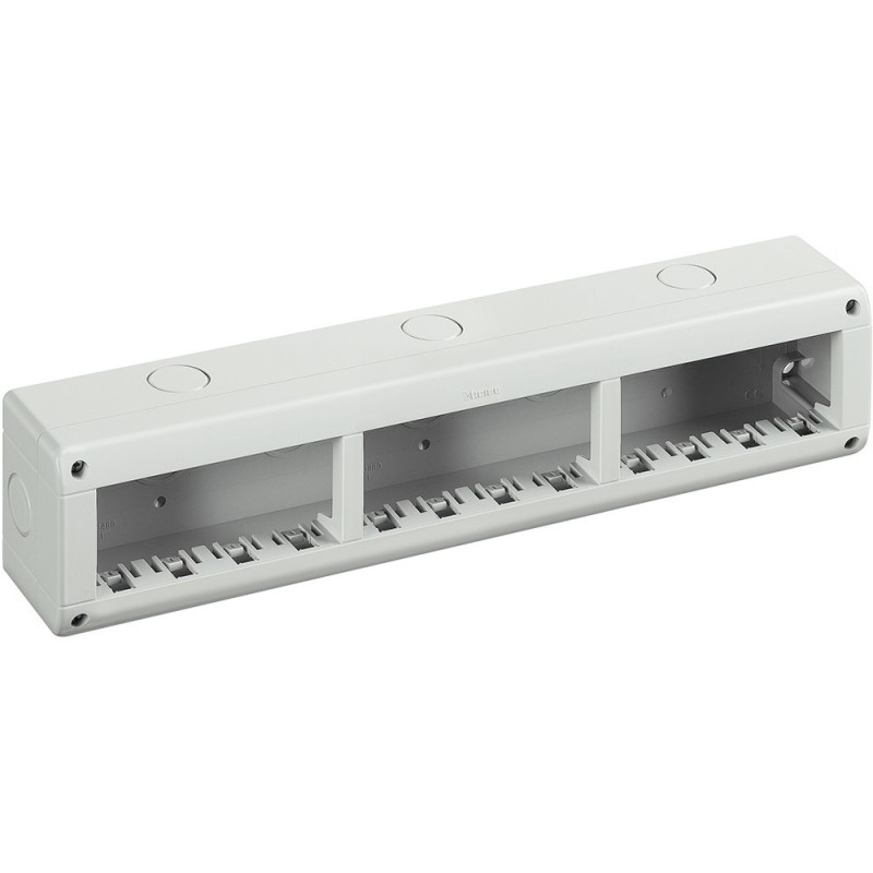 Custodia IP40 base e coperchio 4+4+4 moduli Bticino 25412