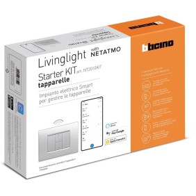 Starter Kit per gestire le tapparelle ed una lampada Bticino NT2010KIT